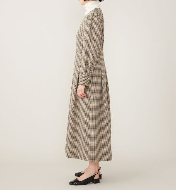 quaranciel「quaranciel:〈洗濯機可能〉チェック タック サロペット パンツ」|オールインワン|