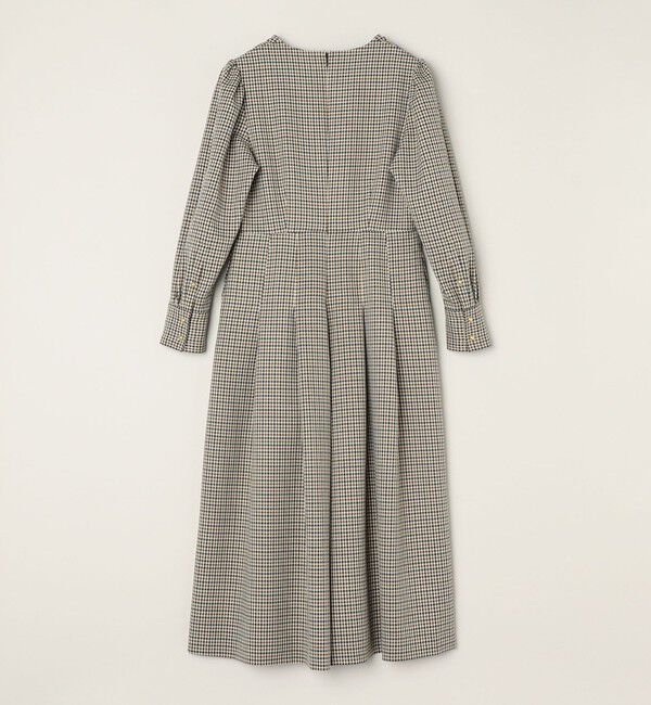 quaranciel「quaranciel:〈洗濯機可能〉チェック タック サロペット パンツ」|オールインワン|