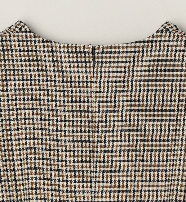 quaranciel「quaranciel:〈洗濯機可能〉チェック タック サロペット パンツ」|オールインワン|