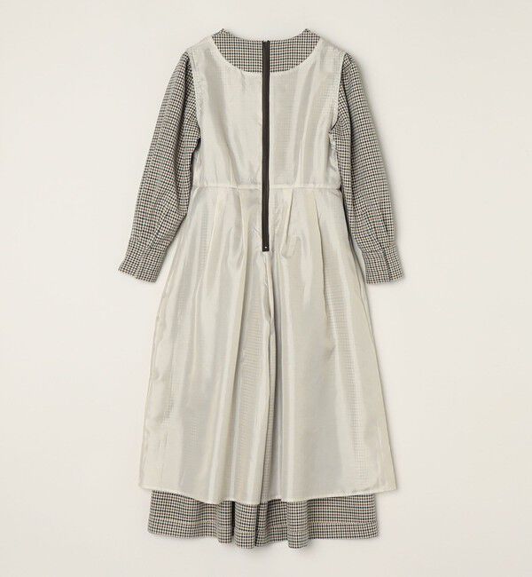 quaranciel「quaranciel:〈洗濯機可能〉チェック タック サロペット パンツ」|オールインワン|