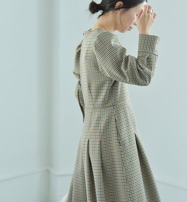 quaranciel「quaranciel:〈洗濯機可能〉チェック タック サロペット パンツ」|オールインワン|