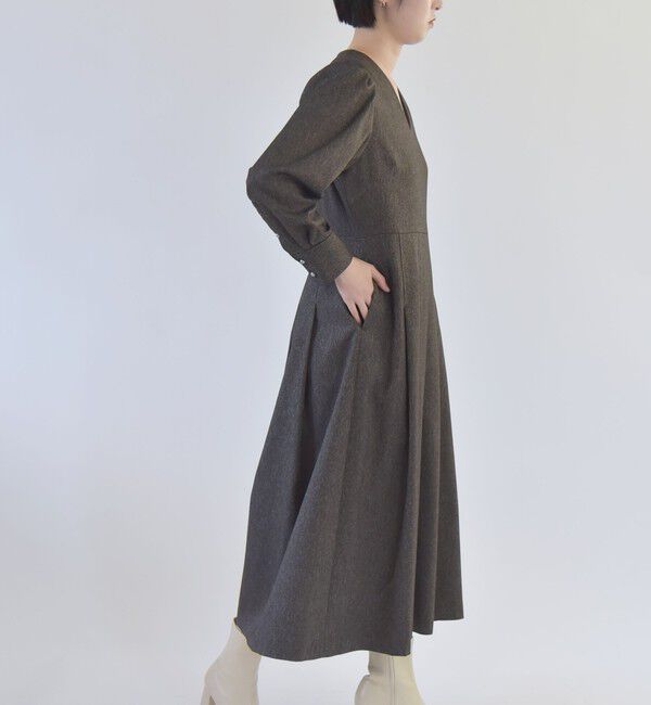 quaranciel「quaranciel:〈洗濯機可能〉チェック タック サロペット パンツ」|オールインワン|