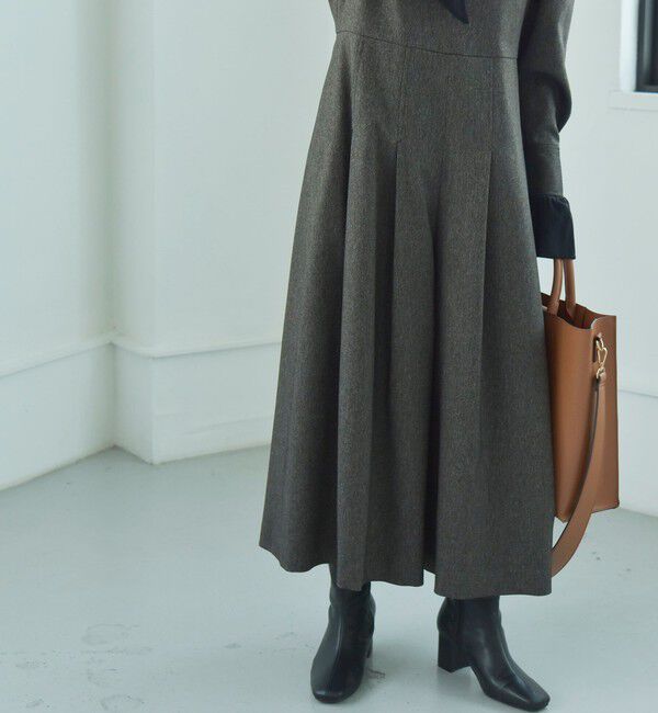 quaranciel「quaranciel:〈洗濯機可能〉チェック タック サロペット パンツ」|オールインワン|