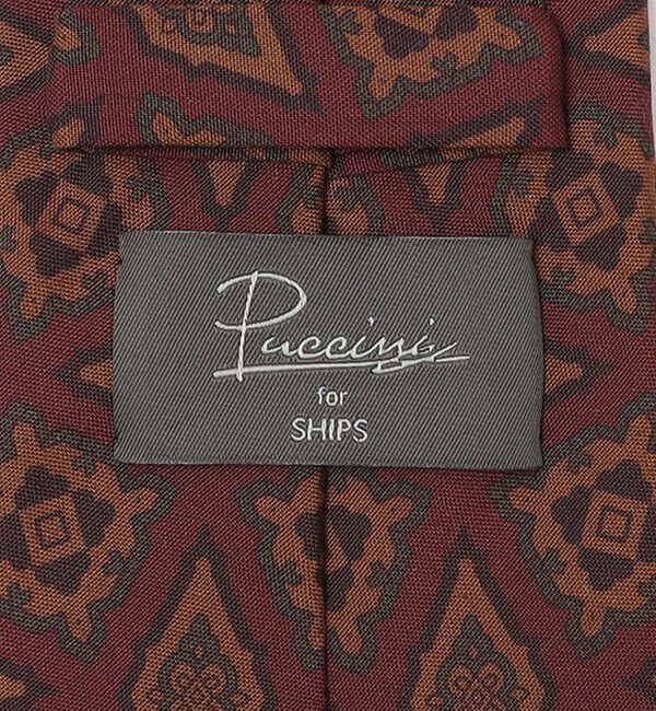 SHIPS「Puccini: マダー プリント コモン ネクタイ」|ネクタイ・蝶ネクタイ|