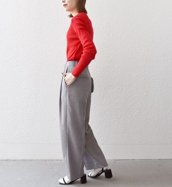 SHIPS any「SHIPS any: 〈洗濯機可能〉アイビー タック パンツ 2」|その他|