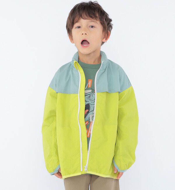 SHIPS KIDS「SHIPS KIDS:100～130cm / 〈撥水〉 ジップ パーカー」|その他|