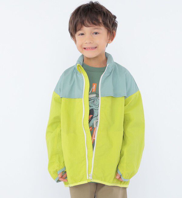 SHIPS KIDS「SHIPS KIDS:100～130cm / 〈撥水〉 ジップ パーカー」|その他|