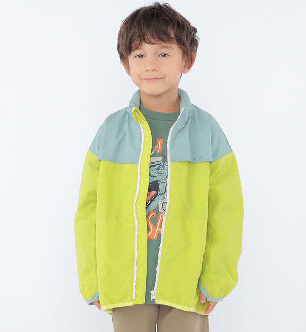 SHIPS KIDS「SHIPS KIDS:100～130cm / 〈撥水〉 ジップ パーカー」|その他|