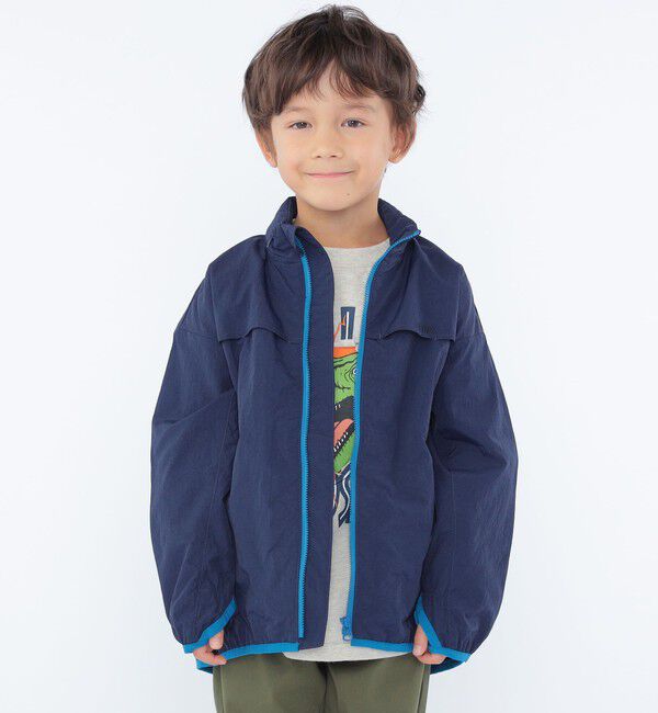 SHIPS KIDS「SHIPS KIDS:100～130cm / 〈撥水〉 ジップ パーカー」|その他|