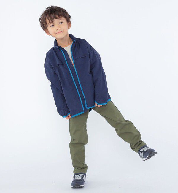 SHIPS KIDS「SHIPS KIDS:100～130cm / 〈撥水〉 ジップ パーカー」|その他|