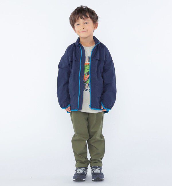 SHIPS KIDS「SHIPS KIDS:100～130cm / 〈撥水〉 ジップ パーカー」|その他|
