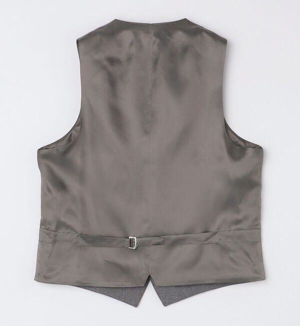 SHIPS「【SHIPS別注】CARUSO: トロピカルウール ラペルドベスト」|ダウンベスト・ベスト|