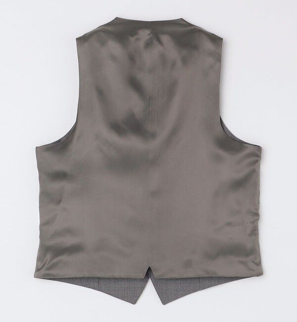 SHIPS「【SHIPS別注】CARUSO: トロピカルウール ラペルドベスト」|ダウンベスト・ベスト|