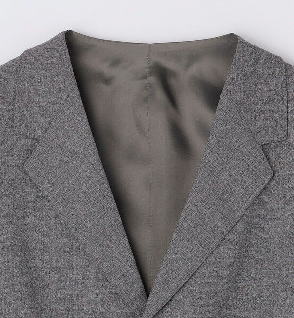 SHIPS「【SHIPS別注】CARUSO: トロピカルウール ラペルドベスト」|ダウンベスト・ベスト|