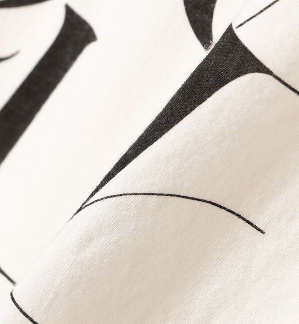 SHIPS for women「【WEB限定】〈手洗い可能〉バリエーション ロゴ 刺繍 プリントTEE」|Tシャツ・カットソー|