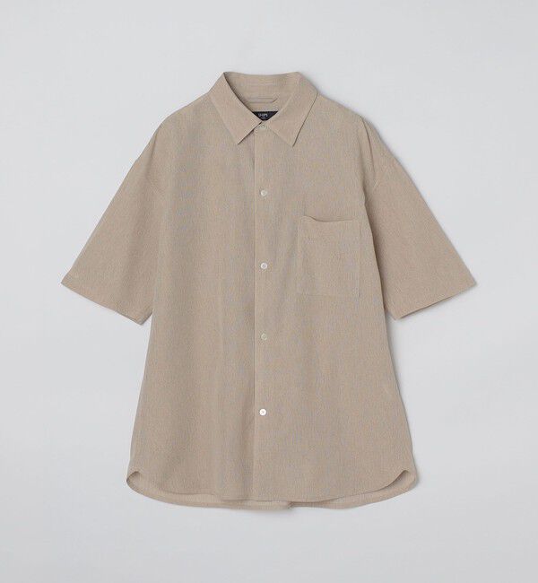 SHIPS Colors 「SHIPS Colors:〈洗濯機可能〉ジャージー ショートスリーブ シアーシャツ◇」|シャツ・ブラウス|