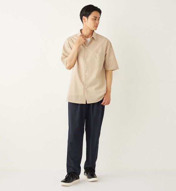 SHIPS Colors 「SHIPS Colors:〈洗濯機可能〉ジャージー ショートスリーブ シアーシャツ◇」|シャツ・ブラウス|