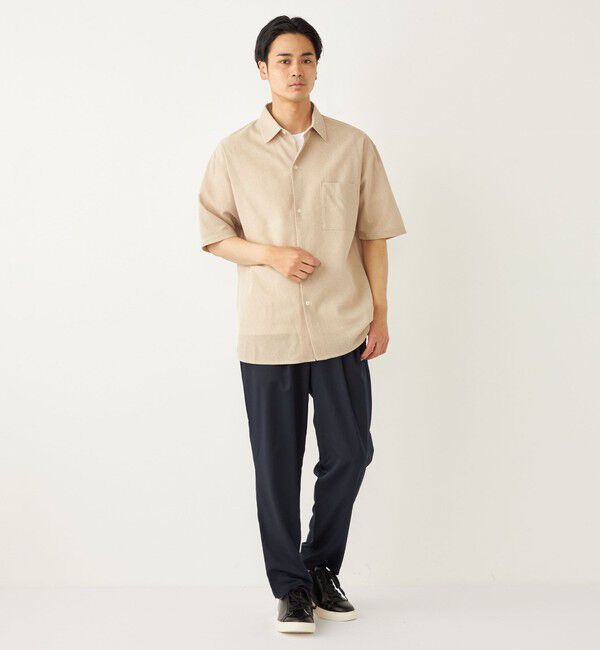 SHIPS Colors 「SHIPS Colors:〈洗濯機可能〉ジャージー ショートスリーブ シアーシャツ◇」|シャツ・ブラウス|