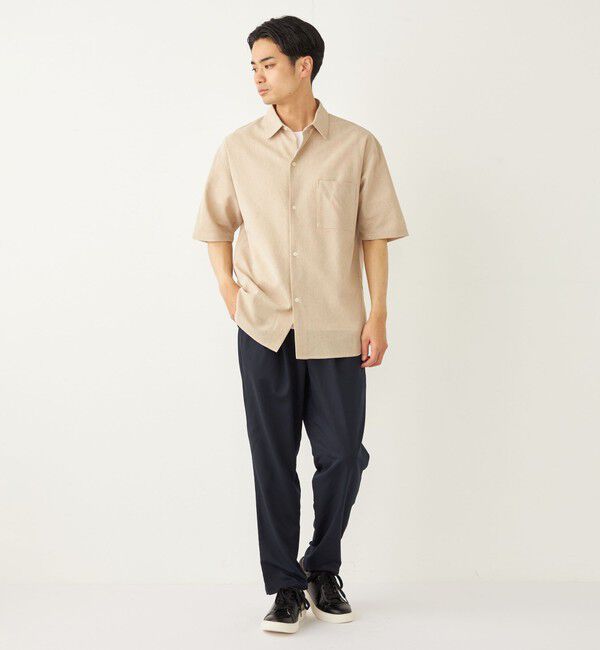 SHIPS Colors 「SHIPS Colors:〈洗濯機可能〉ジャージー ショートスリーブ シアーシャツ◇」|シャツ・ブラウス|