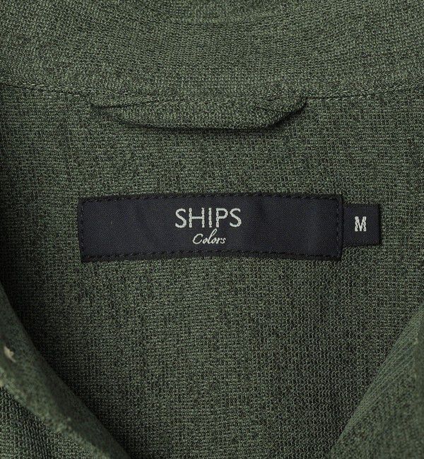 SHIPS Colors 「SHIPS Colors:〈洗濯機可能〉ジャージー ショートスリーブ シアーシャツ◇」|シャツ・ブラウス|