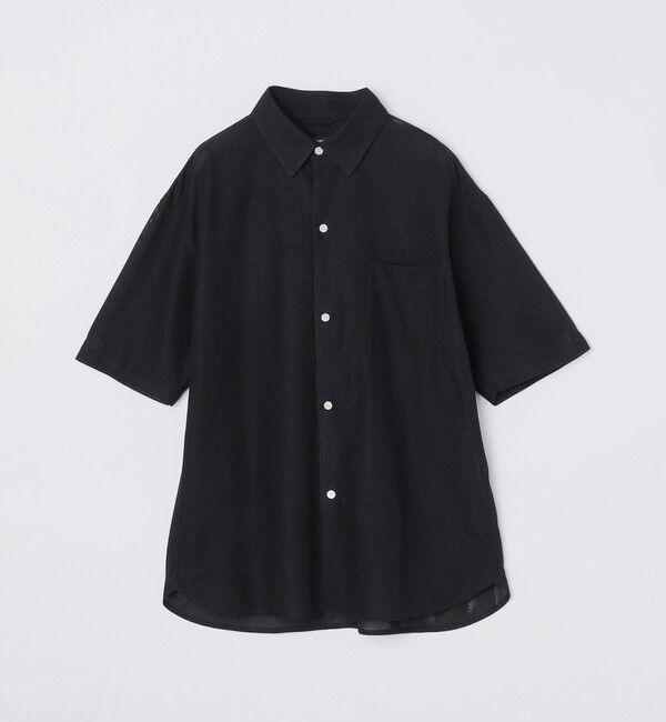 SHIPS Colors 「SHIPS Colors:〈洗濯機可能〉ジャージー ショートスリーブ シアーシャツ◇」|シャツ・ブラウス|