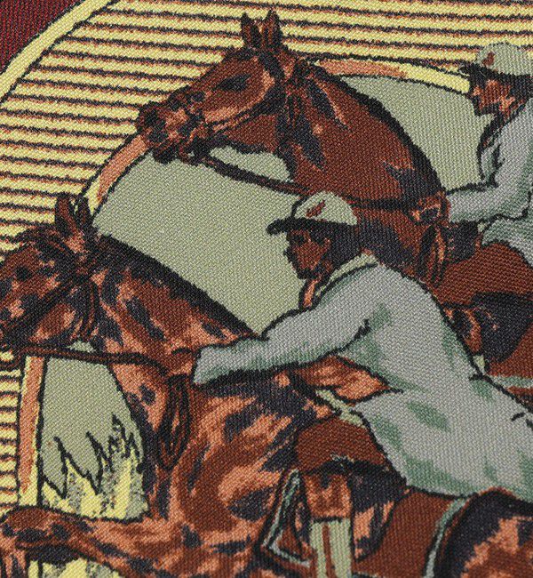 SHIPS「Puccini: シルク 乗馬柄 プリント ネクタイ」|ネクタイ・蝶ネクタイ|