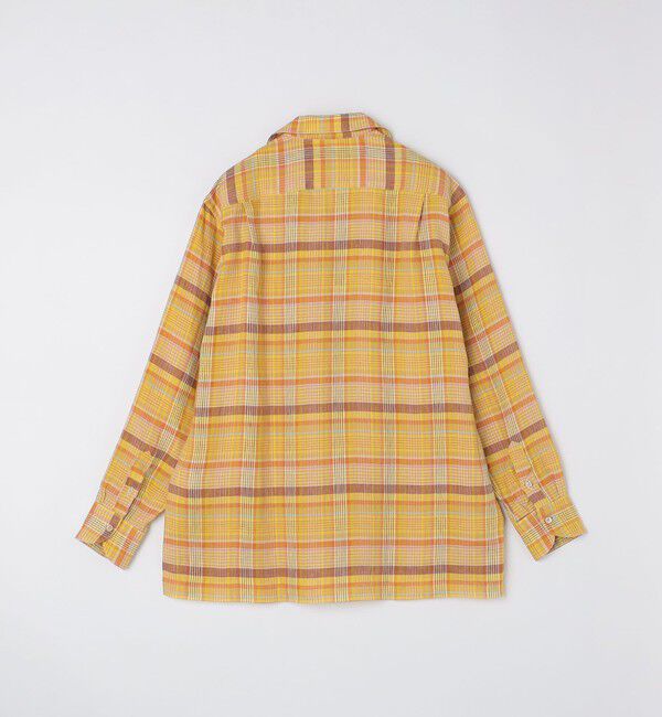 SHIPS「【SHIPS別注】Errico Formicola: マドラス チェック オープンカラー シャツ」|シャツ・ブラウス|