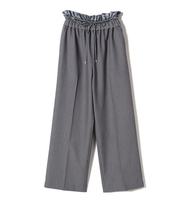 SHIPS Colors 「SHIPS Colors: 〈手洗い可能〉サテン ウエスト イージーパンツ◇」|その他|