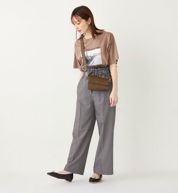 SHIPS Colors 「SHIPS Colors: 〈手洗い可能〉サテン ウエスト イージーパンツ◇」|その他|