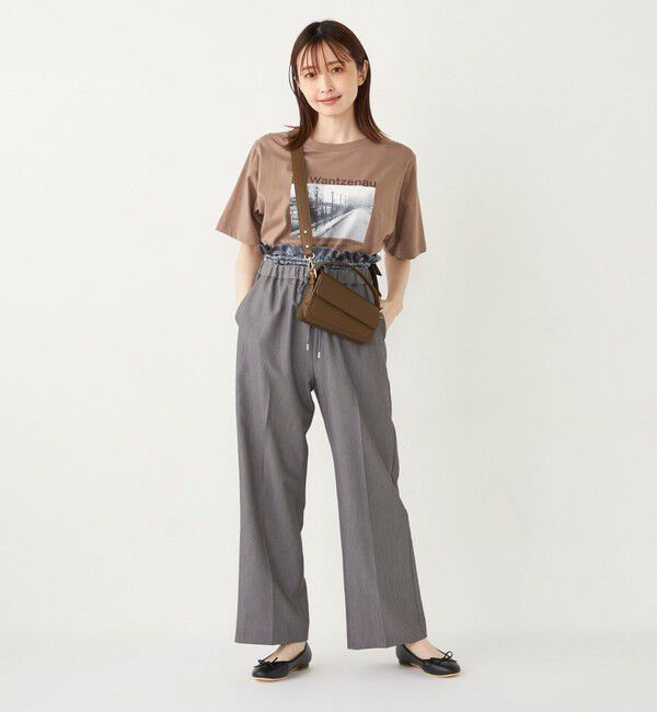 SHIPS Colors 「SHIPS Colors: 〈手洗い可能〉サテン ウエスト イージーパンツ◇」|その他|