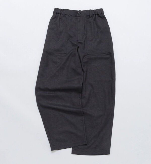 SHIPS「City Ambient Products: ウールライク ベイカー パンツ (セットアップ対応)」|その他|