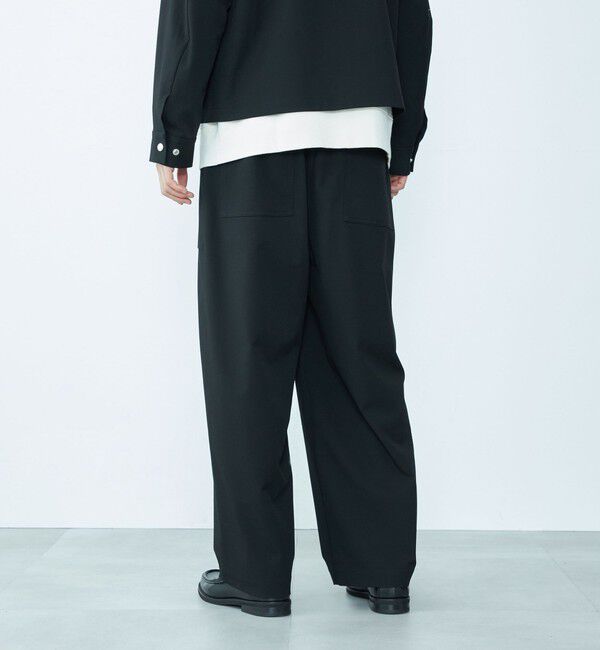SHIPS「City Ambient Products: ウールライク ベイカー パンツ (セットアップ対応)」|その他|