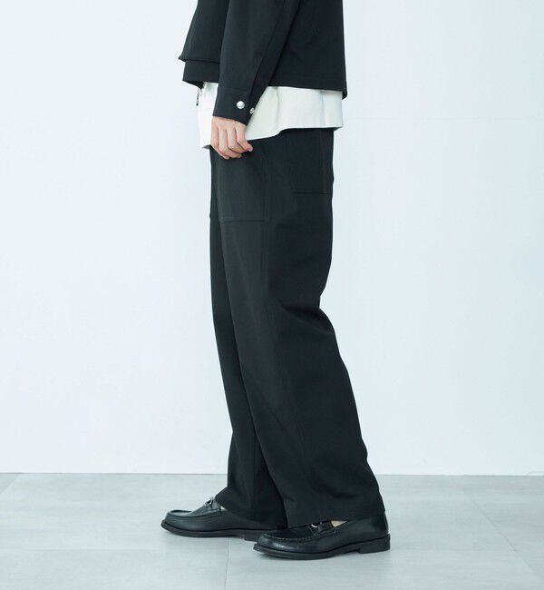 SHIPS「City Ambient Products: ウールライク ベイカー パンツ (セットアップ対応)」|その他|