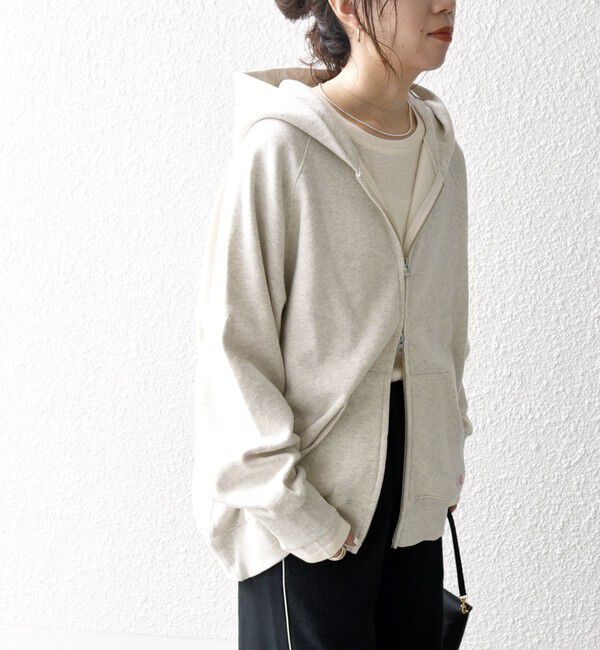 SHIPS any「SHIPS any:〈洗濯機可能〉USAコットン 裏起毛 ジップ スウェット パーカー」|パーカー|