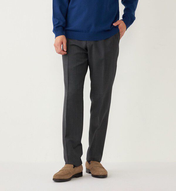 SHIPS Colors 「SHIPS Colors:CANONICO PERENNIAL パンツ(セットアップ対応可能)」|スラックス|