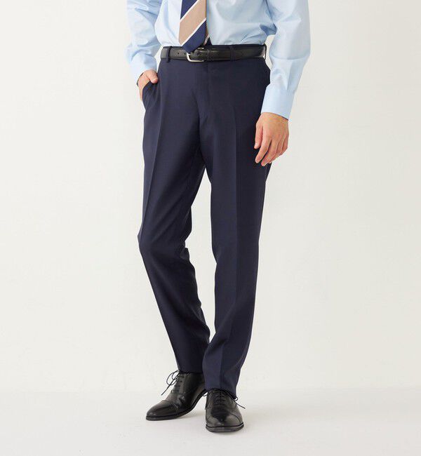 SHIPS Colors 「SHIPS Colors:CANONICO PERENNIAL パンツ(セットアップ対応可能)」|スラックス|