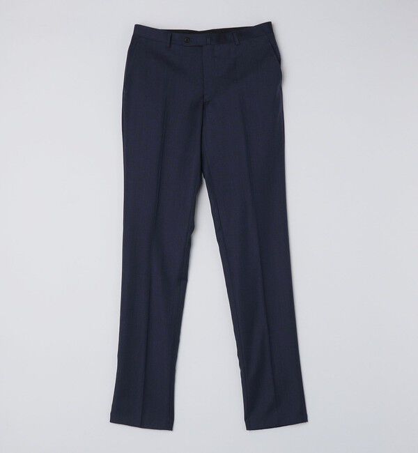 SHIPS Colors 「SHIPS Colors:CANONICO PERENNIALソリッドパンツ(セットアップ対応可能)」|スラックス|ブルー