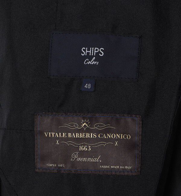 SHIPS Colors 「SHIPS Colors:CANONICO PERENNIALソリッドパンツ(セットアップ対応可能)」|スラックス|