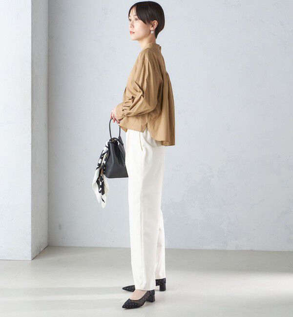 SHIPS for women「〈手洗い可能〉ブロード ボウタイ ブラウス」|シャツ・ブラウス|