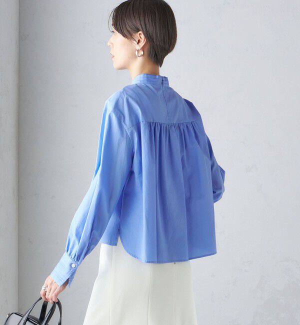 SHIPS for women「〈手洗い可能〉ブロード ボウタイ ブラウス」|シャツ・ブラウス|