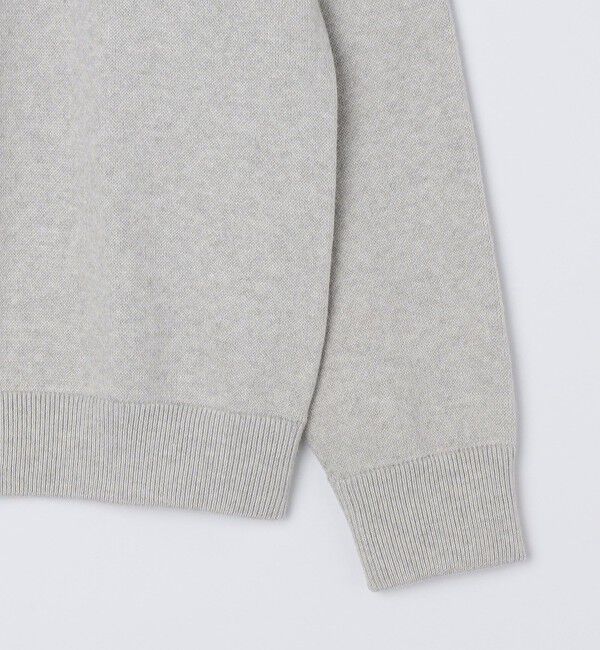 SHIPS「SHIPS:〈手洗い可能〉コットン カシミヤ 単色 クルーネック ニット」|ニット・セーター|