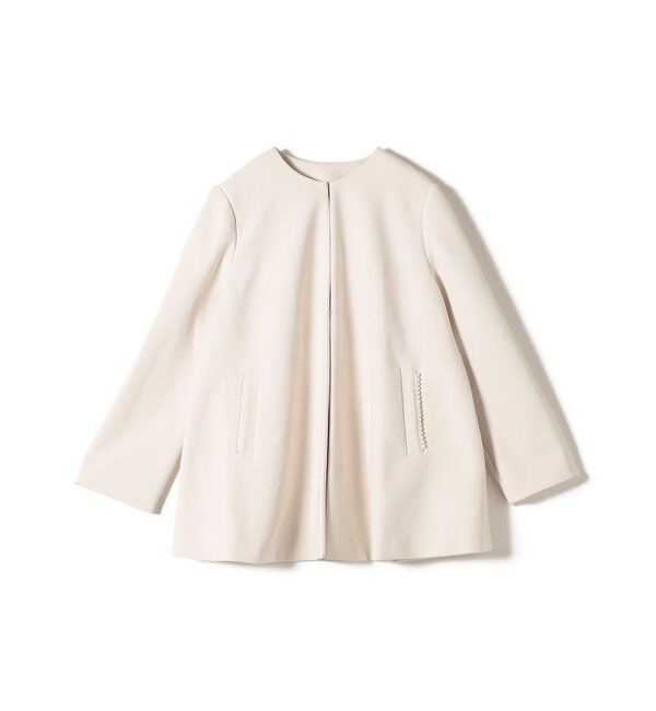 SHIPS for women「【SHIPS別注】kaene:パール モチーフ ショート コート（セレモニー対応可）」|その他|