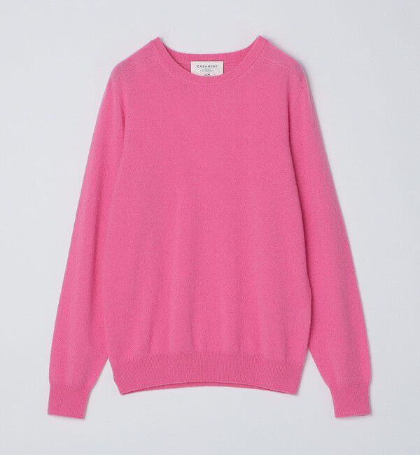 SHIPS「SHIPS:〈手洗い可能〉ホールガーメント 12ゲージ カシミヤ クルーネック ニット」|ニット・セーター|