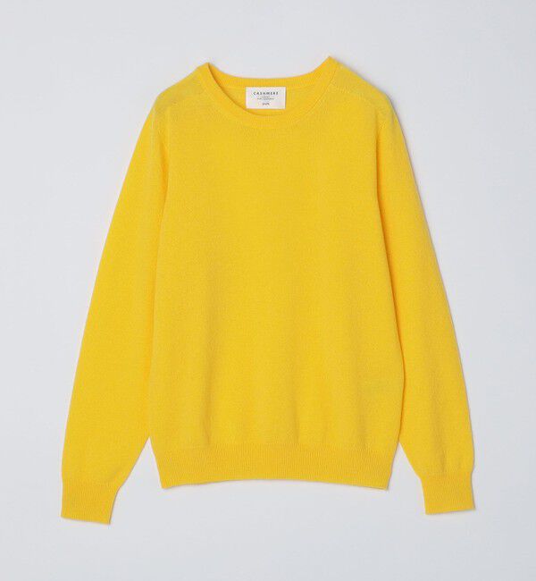 SHIPS「SHIPS:〈手洗い可能〉ホールガーメント 12ゲージ カシミヤ クルーネック ニット」|ニット・セーター|