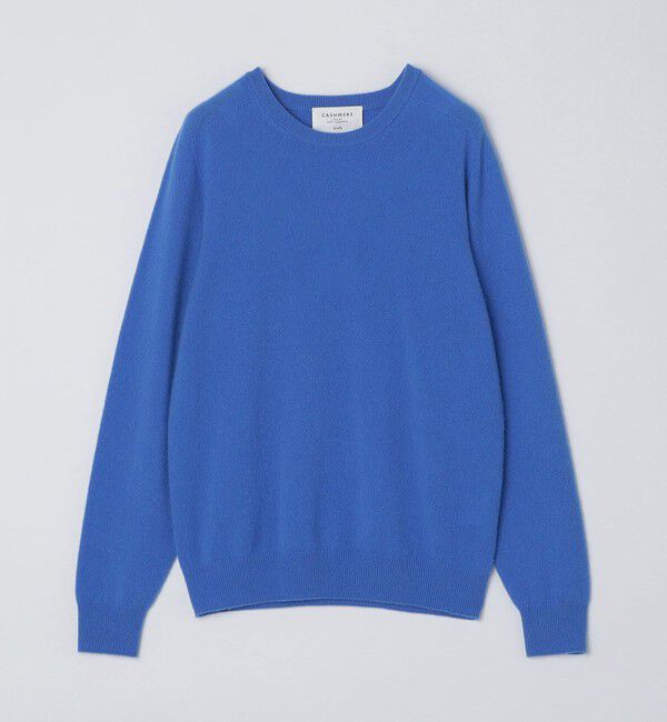 SHIPS「SHIPS:〈手洗い可能〉ホールガーメント 12ゲージ カシミヤ クルーネック ニット」|ニット・セーター|