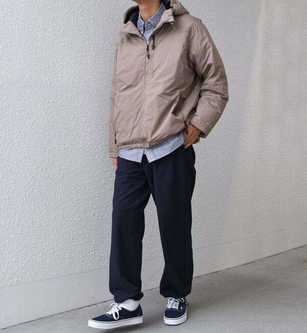 SHIPS any「SHIPS any: ストレッチ 裏起毛 ウォーム 2タック ワイド イージー パンツ◇」|チノ|