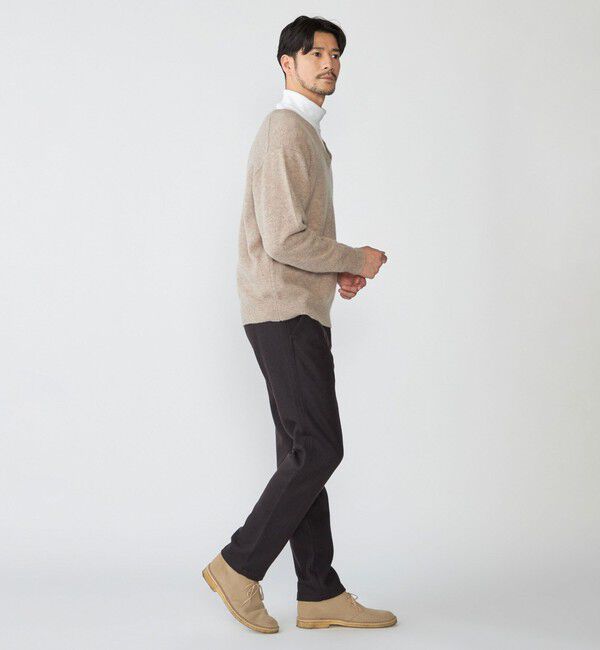 SHIPS「SHIPS:〈手洗い可能〉ソフト ウール Vネック ニット（アンサンブル対応）」|ニット・セーター|