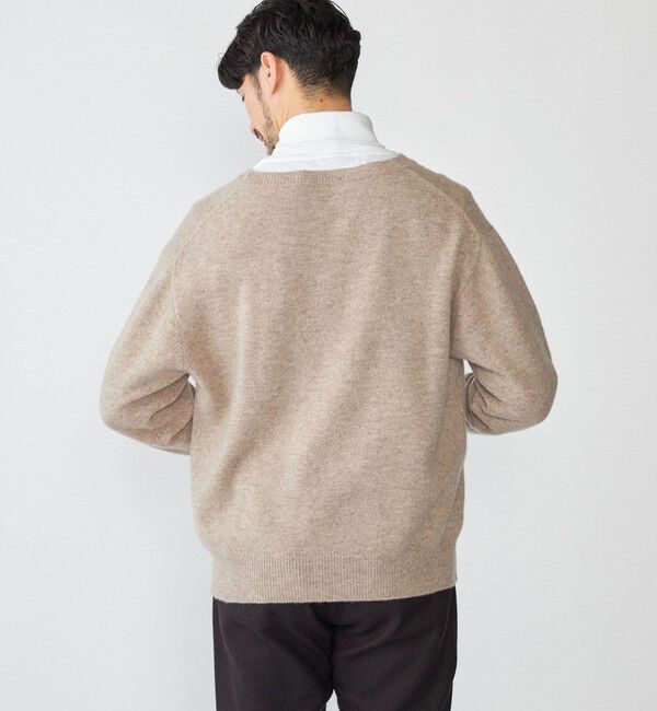 SHIPS「SHIPS:〈手洗い可能〉ソフト ウール Vネック ニット（アンサンブル対応）」|ニット・セーター|