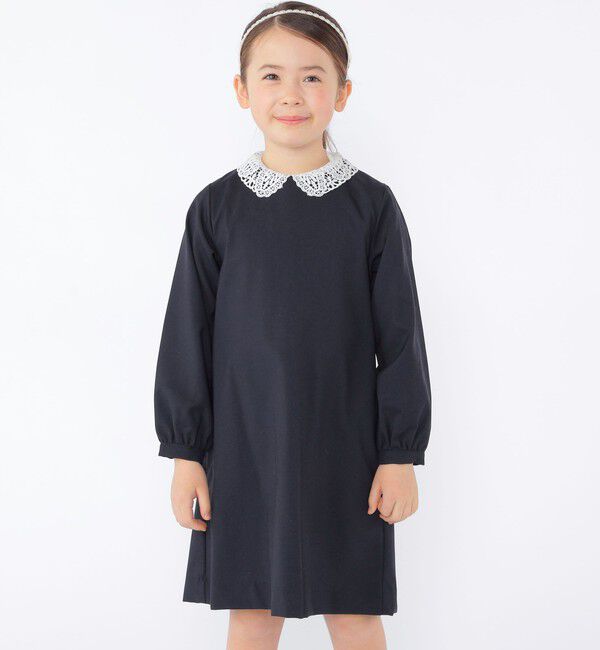 SHIPS KIDS「SHIPS KIDS:110～130cm / セレモニー 3WAY カラー ワンピース」|ワンピース|