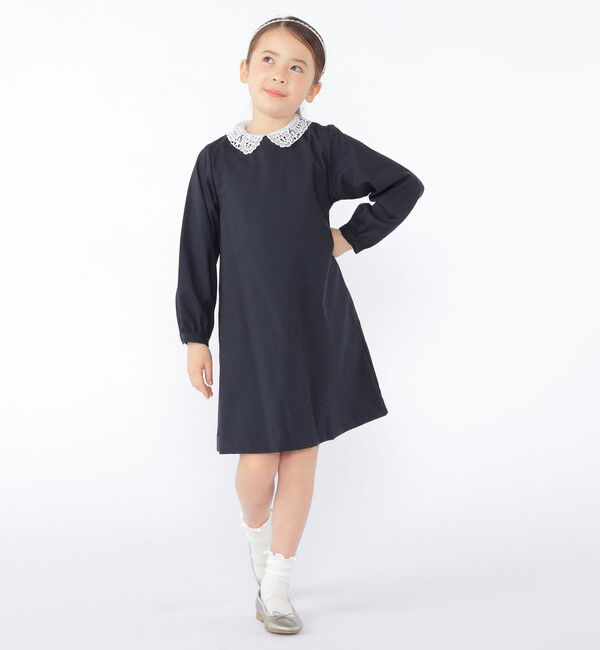 SHIPS KIDS「SHIPS KIDS:110～130cm / セレモニー 3WAY カラー ワンピース」|ワンピース|